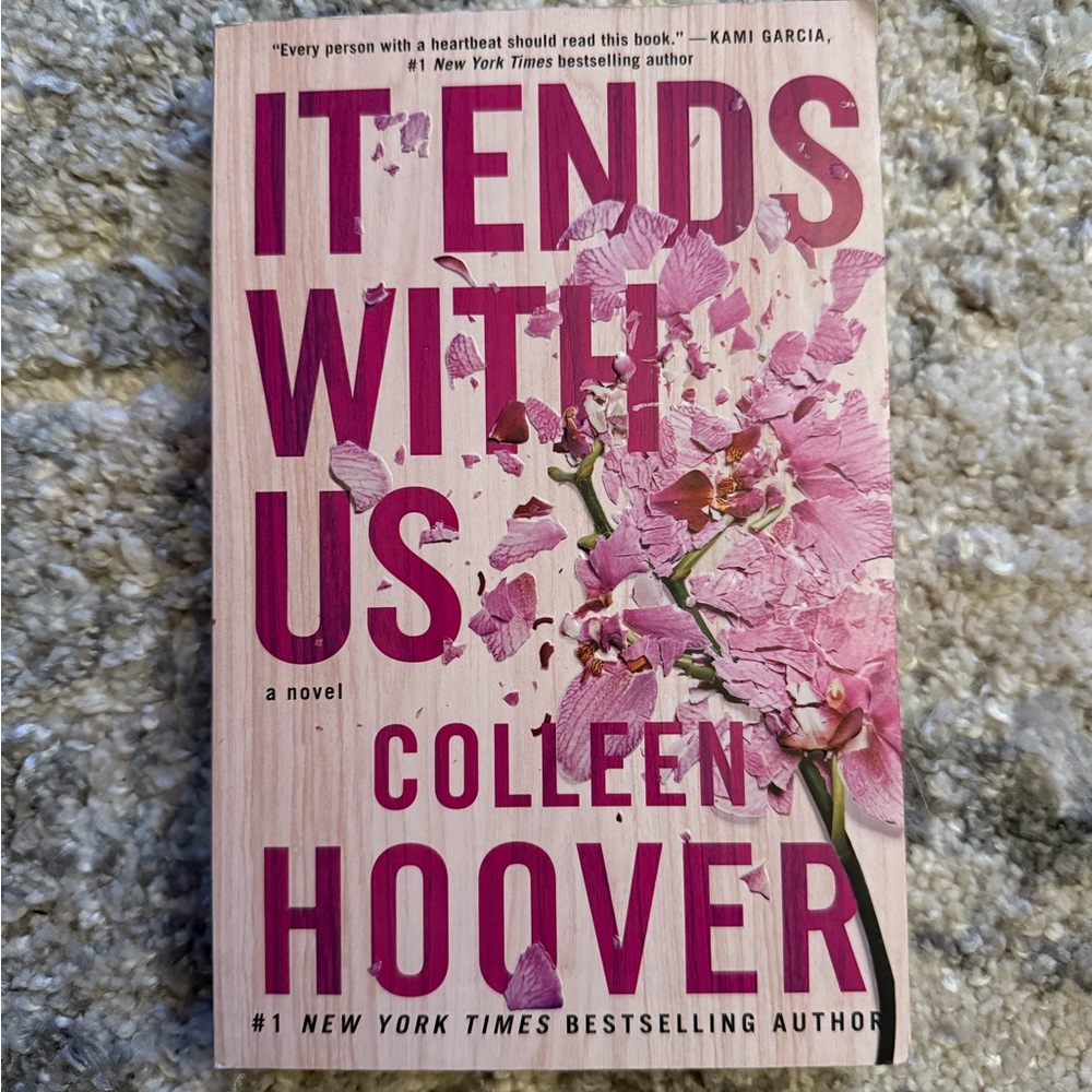 'It Ends With Us' Novel - Pink Cover